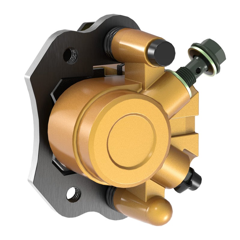 MTATCN ATV Rear Brake Caliper Replacement 80T - Compatible With 90cc 110cc 125cc 150cc 200cc 6.5HP kt196 gx150 Kandi Baja TaoTao Chinese Go Kart Coolster Mid XRS XRX 6.000.028 Trailmaster Dune Buggy - Image 1